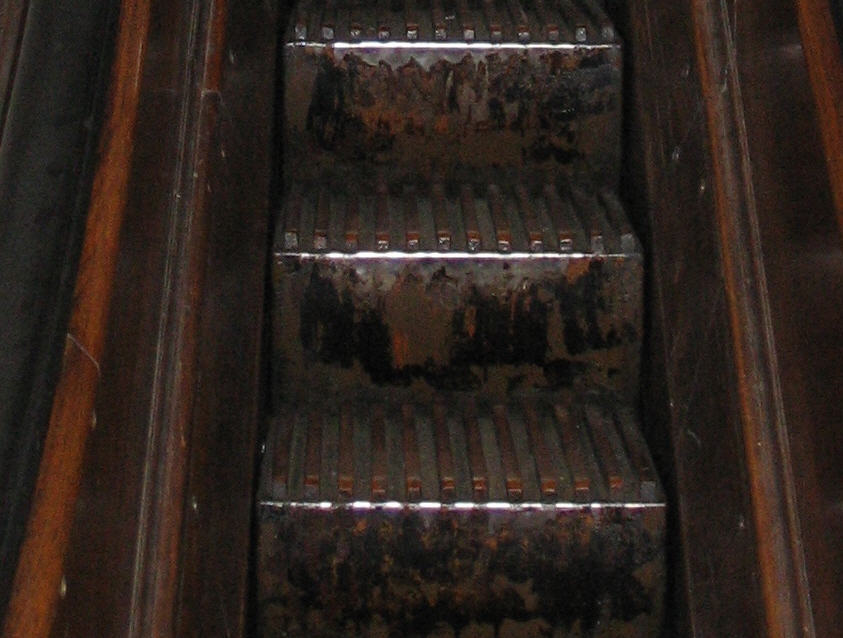  Macy*s wooden escalator Pittsburgh, Pennsylvania U.S.A. 